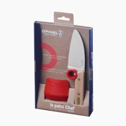Opinel Le Petit Chef Kitchen Knife & Finger Guard -Kitchenknives Shop 001744
