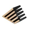 Artelegno Venezia 5-tier Magnetic Beechwood/Natural Black Lacquered Knife Block 2 Artelegno Venezia 5-tier Magnetic Beechwood/Natural Black Lacquered Knife Block -Kitchenknives Shop 07b