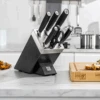 Zwilling All Star Sharp 7 Piece Knife Block - Grey (1022568) -Kitchenknives Shop 1022568