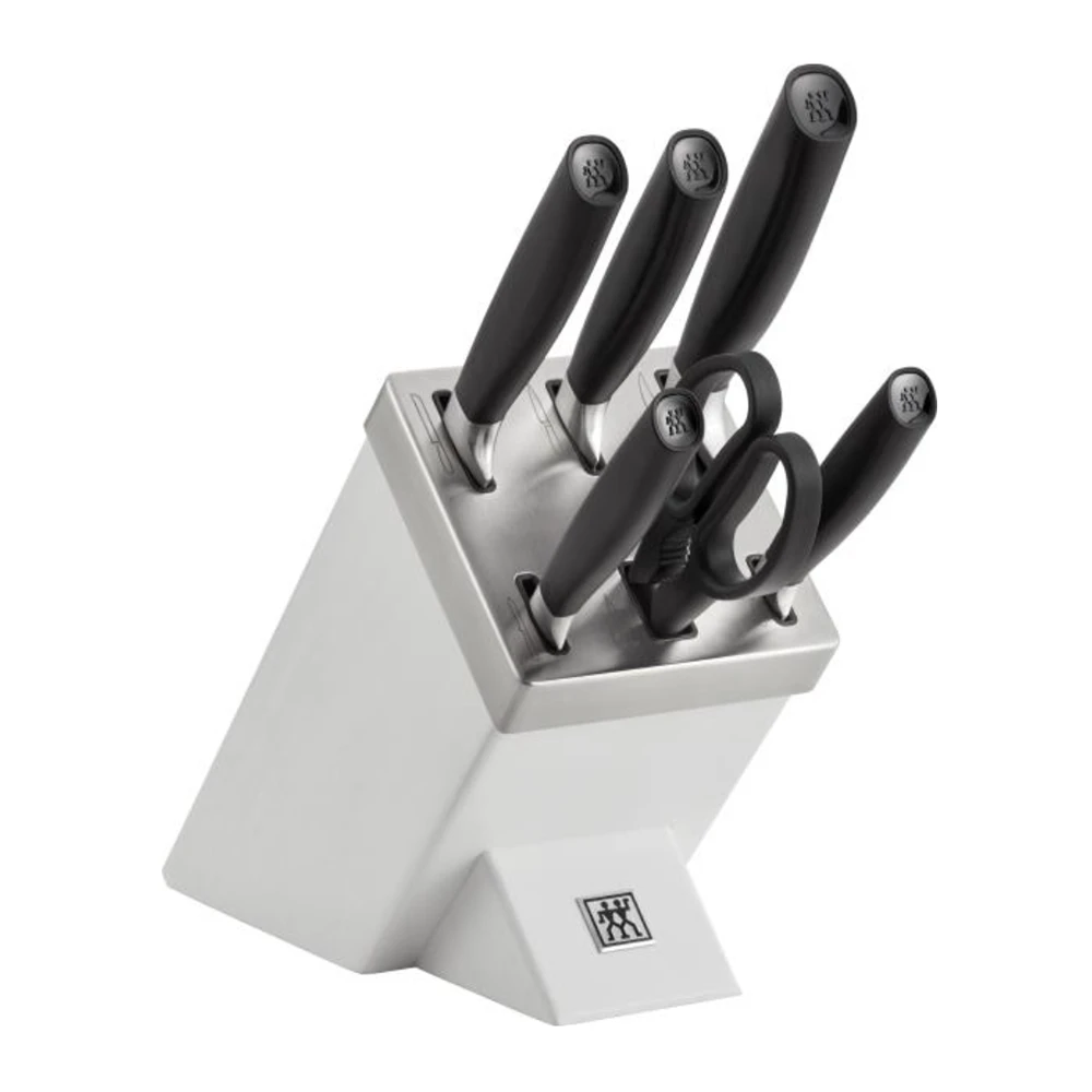 Zwilling All Star Sharp 7 Piece Knife Block - White (1022569) 3 Zwilling All Star Sharp 7 Piece Knife Block - White (1022569)