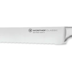 Wusthof Classic Colour Precision Double Serrated Bread Knife 23cm Velvet Oyster (WT1061706123)