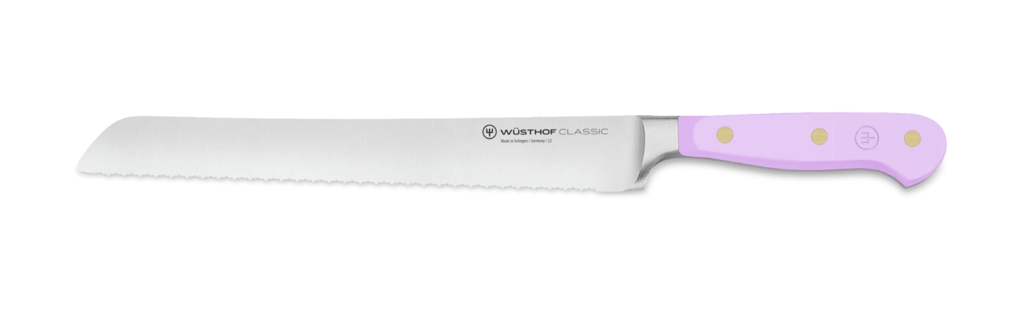 Wusthof Classic Colour Precision Double Serrated Bread Knife 23cm Purple Yam (WT1061706223) 3 Wusthof Classic Colour Precision Double Serrated Bread Knife 23cm Purple Yam (WT1061706223)