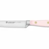 Wusthof Classic Colour Steak Knife 12cm Pink Himalayan Salt (WT1061710412) -Kitchenknives Shop 1061710412