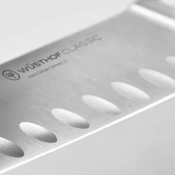 Wusthof Classic Colour Santoku With Hollow Edge Knife 17cm Coral Peach (WT1061731517) -Kitchenknives Shop 1061731517 2 1