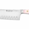 Wusthof Classic Colour Santoku With Hollow Edge Knife 17cm Pink Himalayan Salt (WT1061731617)