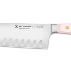 Wusthof Classic Colour Santoku With Hollow Edge Knife 17cm Pink Himalayan Salt (WT1061731617)