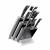 Wusthof Classic Ikon 9pc Knife Block Black Ash (WT1090370901) -Kitchenknives Shop 1090370901