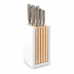 Wusthof Classic Colour 8-piece Designer Knife Block Set Velvet Oyster (WT1091770711)