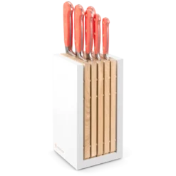 Wusthof Classic Colour 8-piece Designer Knife Block Set Coral Peach (WT1091770713)