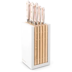 Wusthof Classic Colour 8-piece Designer Knife Block Set Pink Himalayan Salt (WT1091770714)