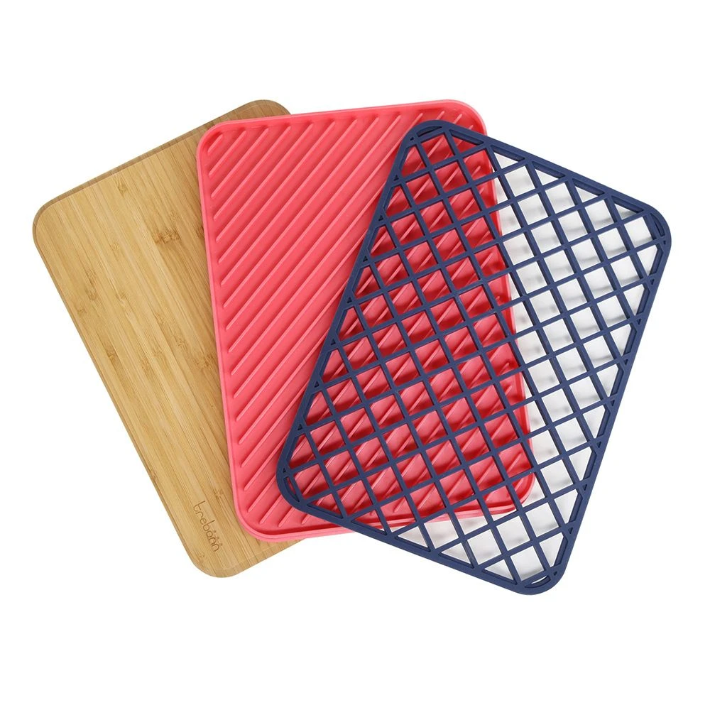 Trebonn Trilogy Chop, Drain & Rest Cutting Board 3 Trebonn Trilogy Chop, Drain & Rest Cutting Board
