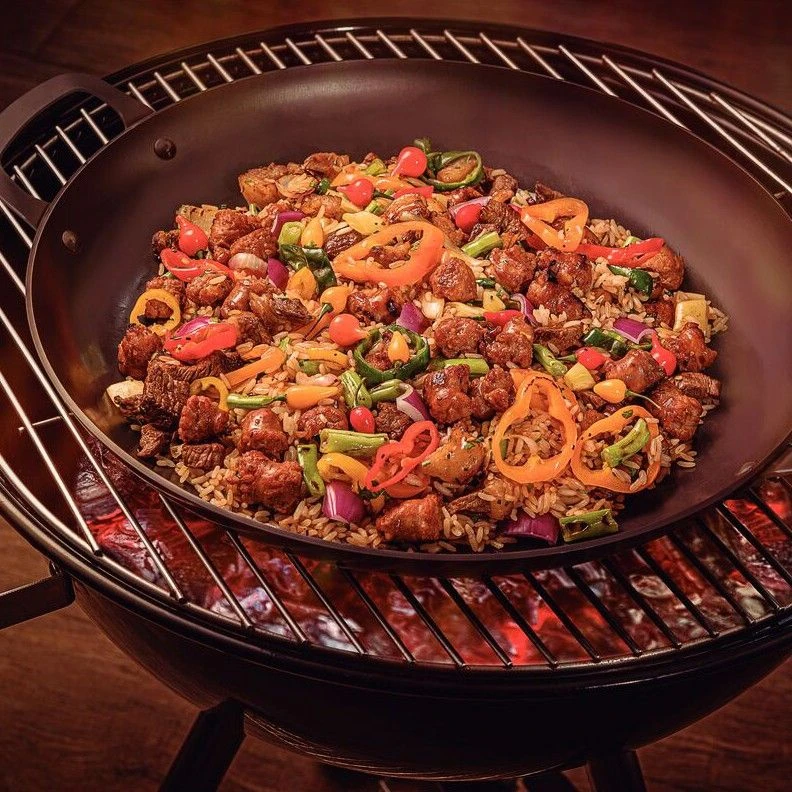 Tramontina 40cm Paella Pan Carbon Steel (20845040) 4 Tramontina 40cm Paella Pan Carbon Steel (20845040) - Image 2