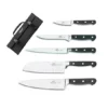 Sabatier® Pluton 5 Piece Knife Set With Roll -Kitchenknives Shop 21485 july23