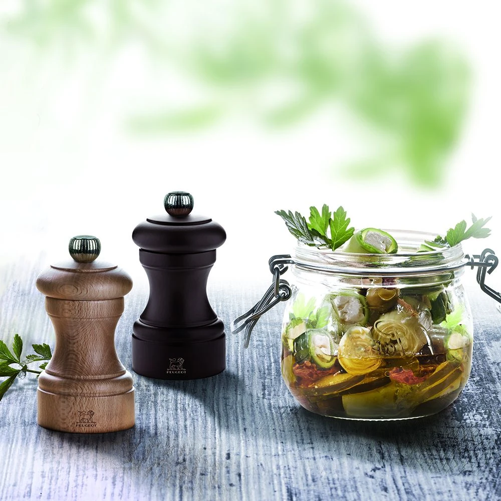 Peugeot Bistro Salt Mill 10cm Chocolate (P22600) 4 Peugeot Bistro Salt Mill 10cm Chocolate (P22600) - Image 2