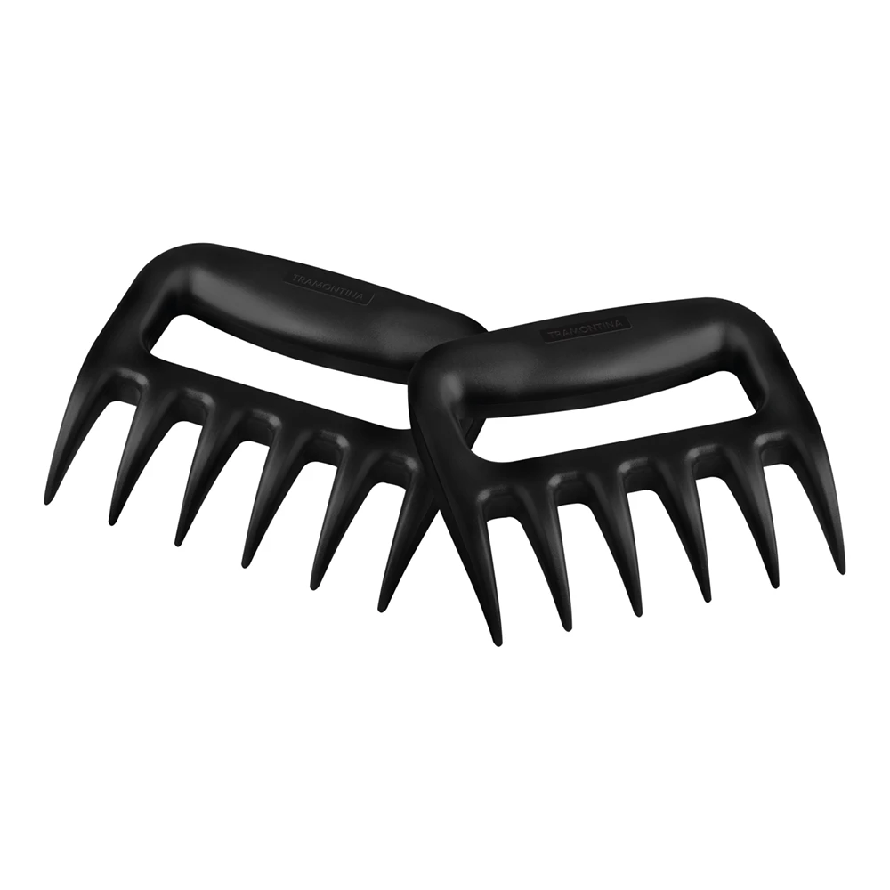 Tramontina BBQ Claws Plastic 2 Piece Set (22847100) 2 Tramontina BBQ Claws Plastic 2 Piece Set (22847100)