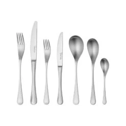 Robert Welch RW2 Satin Cutlery 84 Piece Set With Free Large Cutlery Tray -Kitchenknives Shop 237022056