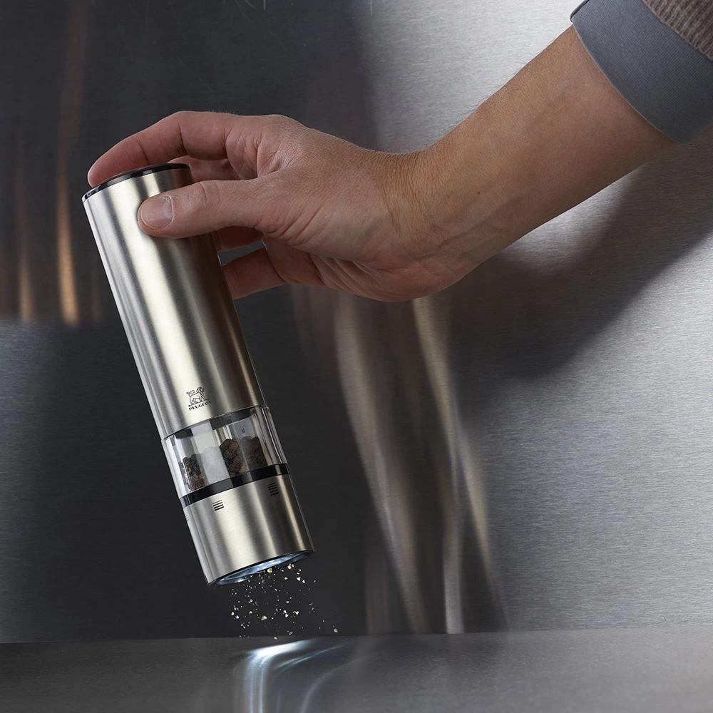 Peugeot Elis Sense U'Select Electric Pepper Mill 20cm Stainless Steel (P27162) 6 Peugeot Elis Sense U'Select Electric Pepper Mill 20cm Stainless Steel (P27162) - Image 4
