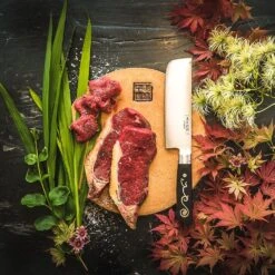 I.O.Shen 165mm Broad Blade Chinese Vegetable Knife -Kitchenknives Shop 3024 2