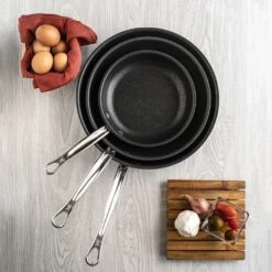 Hestan ProBond Professional Clad Stainless Steel TITUM™ Nonstick Skillet 28cm (31575) -Kitchenknives Shop 31573 3 1