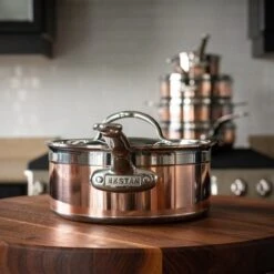Hestan CopperBond Induction Copper Saucepan 22cm (31596) -Kitchenknives Shop 31593 4 1 1 1