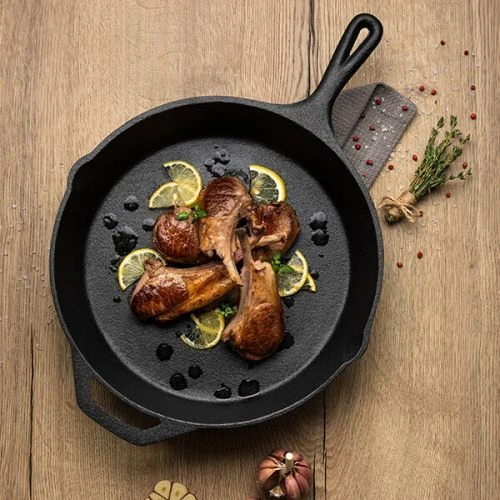 Tramontina Cast Iron 30cm Skillet Pan (31700018) 4 Tramontina Cast Iron 30cm Skillet Pan (31700018) - Image 2