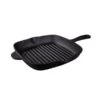 Tramontina Cast Iron 27cm Square Griddle Pan - Ribbed (31700019) -Kitchenknives Shop 31700019