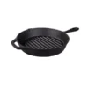 Tramontina Cast Iron 26cm Griddle Pan - Ribbed (31700020) -Kitchenknives Shop 31700020