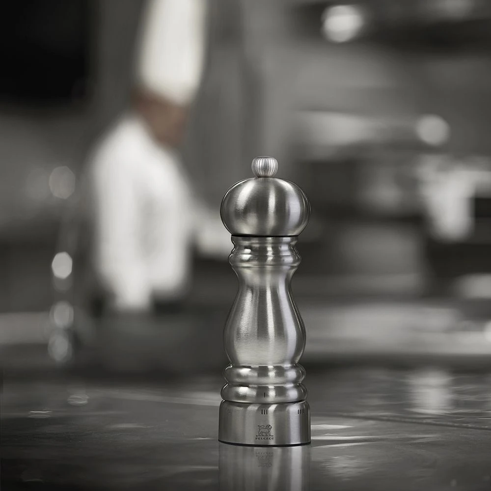 Peugeot Paris U'select Pepper Mill 18cm Stainless Steel (32470) 6 Peugeot Paris U'select Pepper Mill 18cm Stainless Steel (32470) - Image 4