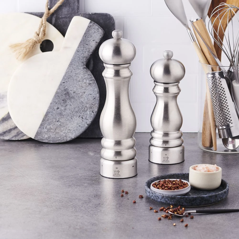 Peugeot Paris U'select Pepper Mill 18cm Stainless Steel (32470) 9 Peugeot Paris U'select Pepper Mill 18cm Stainless Steel (32470) - Image 7