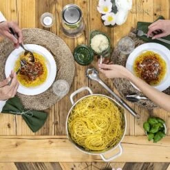 Zwilling Pro 33cm 18/10 Stainless Steel Pasta Spoon (37160-031-0) 8 Zwilling Pro 33cm 18/10 Stainless Steel Pasta Spoon (37160-031-0) -Kitchenknives Shop 37160 031 0 2