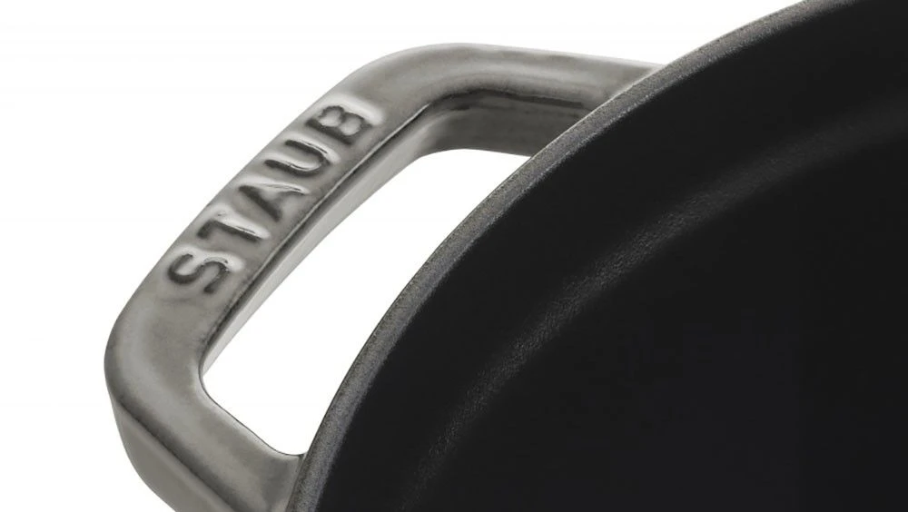 Staub Cast Iron Cocotte 20cm Graphite Grey (40509-304-0) 4 Staub Cast Iron Cocotte 20cm Graphite Grey (40509-304-0) - Image 3