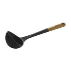 Staub Black Silicon Soup Ladle 31cm (40503-104-0)