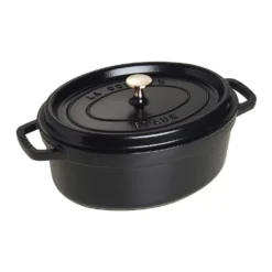 Staub Cast Iron Cocotte Oval 29cm Black (40509-315-0)
