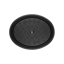 Staub Cast Iron Cocotte Oval 27cm Black (40500-271-0) 9 Staub Cast Iron Cocotte Oval 27cm Black (40500-271-0) -Kitchenknives Shop 40509315 1 1