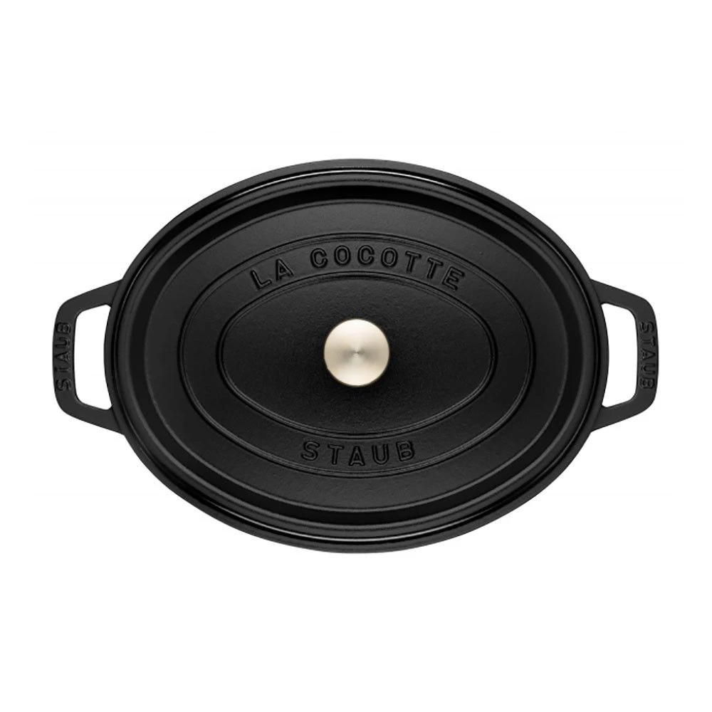 Staub Cast Iron Cocotte Oval 27cm Black (40500-271-0) 5 Staub Cast Iron Cocotte Oval 27cm Black (40500-271-0) - Image 3