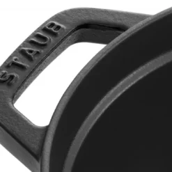 Staub Cast Iron Cocotte Oval 27cm Black (40500-271-0) 11 Staub Cast Iron Cocotte Oval 27cm Black (40500-271-0) -Kitchenknives Shop 40509315 3 1