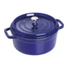 Staub Cast Iron Cocotte 24cm Dark-Blue (40510-283-0) -Kitchenknives Shop 405102830 1102491