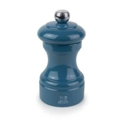 Peugeot Bistro Salt Mill 10cm Pacific Blue Gloss (P40734)