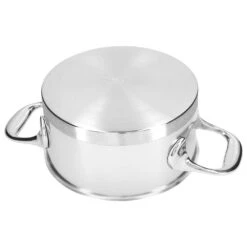 Demeyere Atlantis 7 28cm 18/10 Stainless Steel Stew Pot With Lid (40850-142-0) 10 Demeyere Atlantis 7 28cm 18/10 Stainless Steel Stew Pot With Lid (40850-142-0) -Kitchenknives Shop 40850 137 0 3 5
