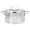 Demeyere Atlantis 7 24cm 18/10 Stainless Steel Stew Pot With Lid (40850-141-0) -Kitchenknives Shop 40850 141 0