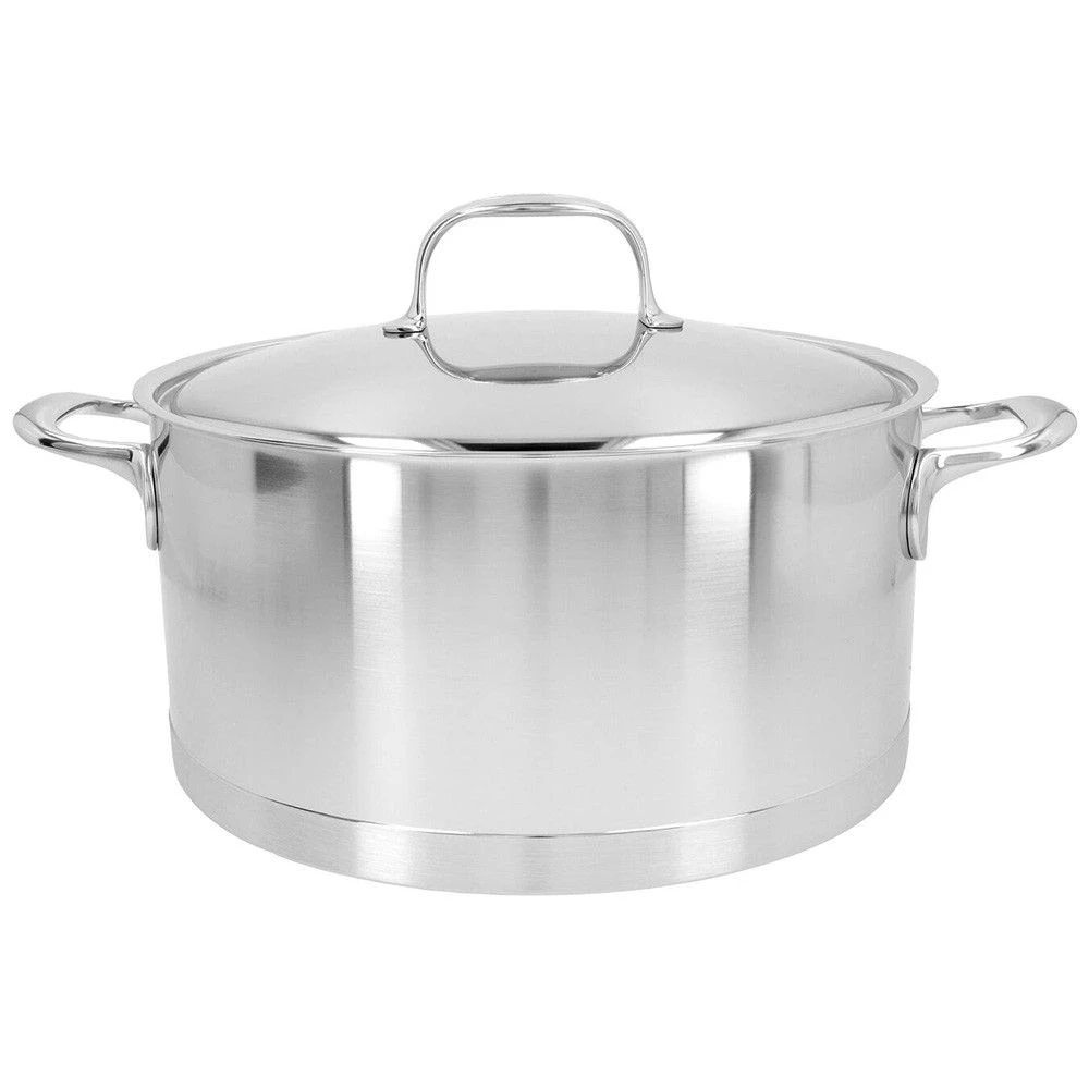 Demeyere Atlantis 7 28cm 18/10 Stainless Steel Stew Pot With Lid (40850-142-0) 3 Demeyere Atlantis 7 28cm 18/10 Stainless Steel Stew Pot With Lid (40850-142-0)