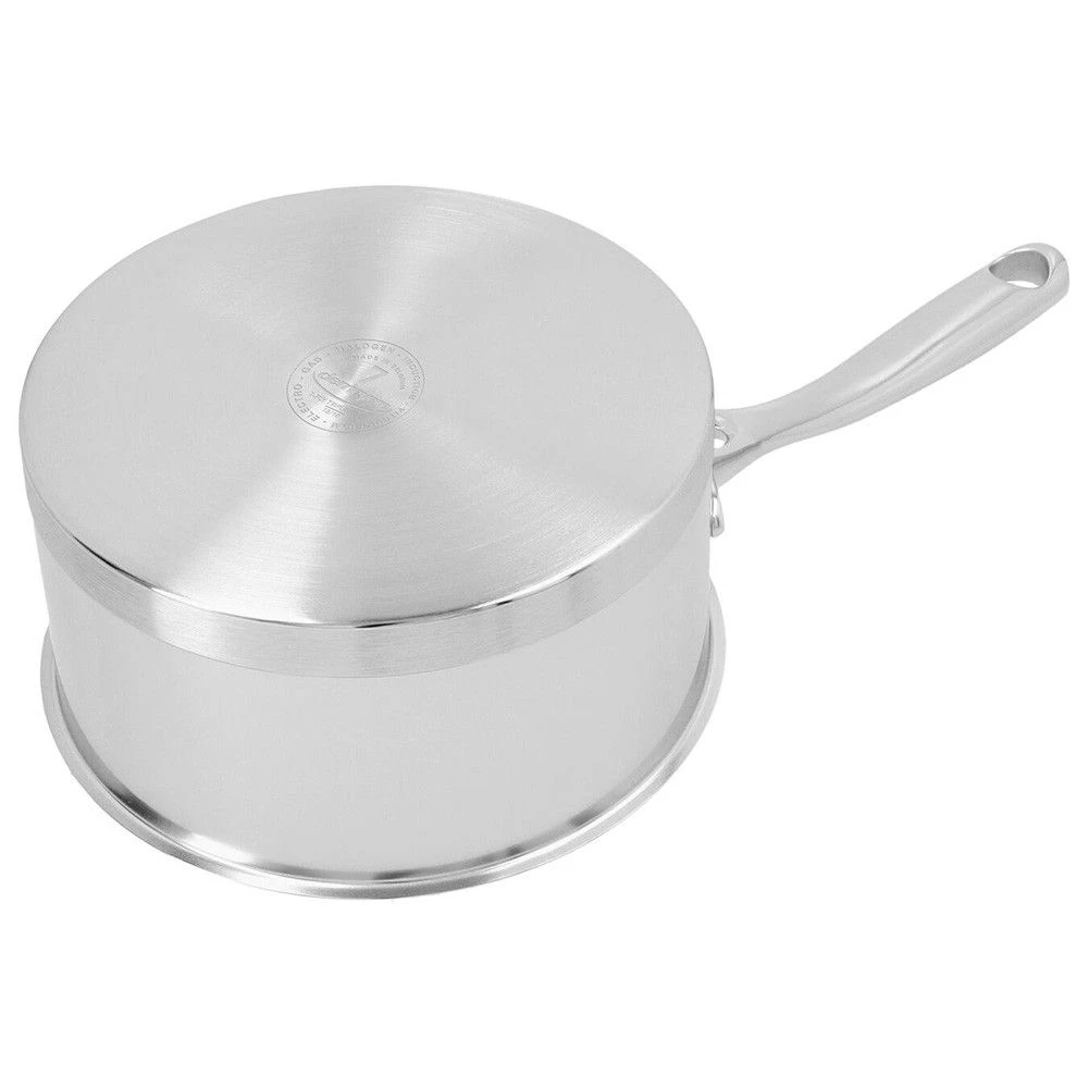 Demeyere Atlantis 7 20cm 18/10 Stainless Steel Sauce Pan With Lid (40850-340-0) 5 Demeyere Atlantis 7 20cm 18/10 Stainless Steel Sauce Pan With Lid (40850-340-0) - Image 3