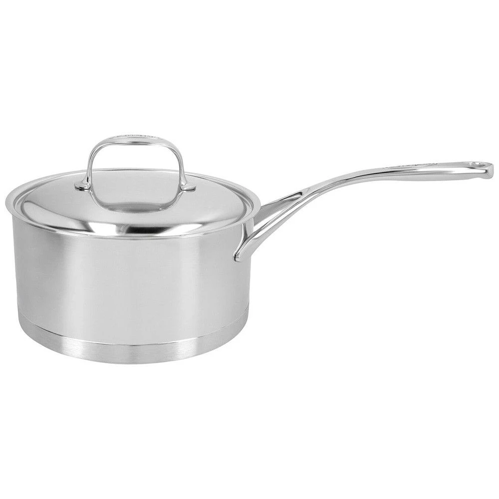 Demeyere Atlantis 7 20cm 18/10 Stainless Steel Sauce Pan With Lid (40850-340-0) 3 Demeyere Atlantis 7 20cm 18/10 Stainless Steel Sauce Pan With Lid (40850-340-0)