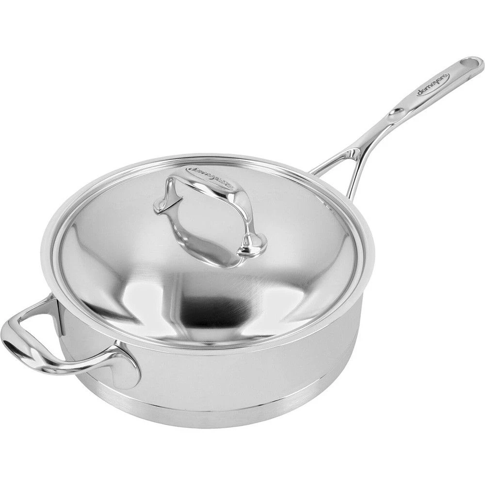 Demeyere Atlantis 7 28cm 18/10 Stainless Steel Saute Pan With Lid (40850-344-0) 5 Demeyere Atlantis 7 28cm 18/10 Stainless Steel Saute Pan With Lid (40850-344-0) - Image 3