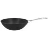 Demeyere Alu Pro 5 30cm Aluminium Wok Flat Bottom (40851-030-0) -Kitchenknives Shop 40851 030 0 01