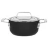 Demeyere Alu Pro 5 16cm Aluminium Stew Pot With Lid (40851-171-0) 1 Demeyere Alu Pro 5 16cm Aluminium Stew Pot With Lid (40851-171-0) -Kitchenknives Shop 40851 171 0
