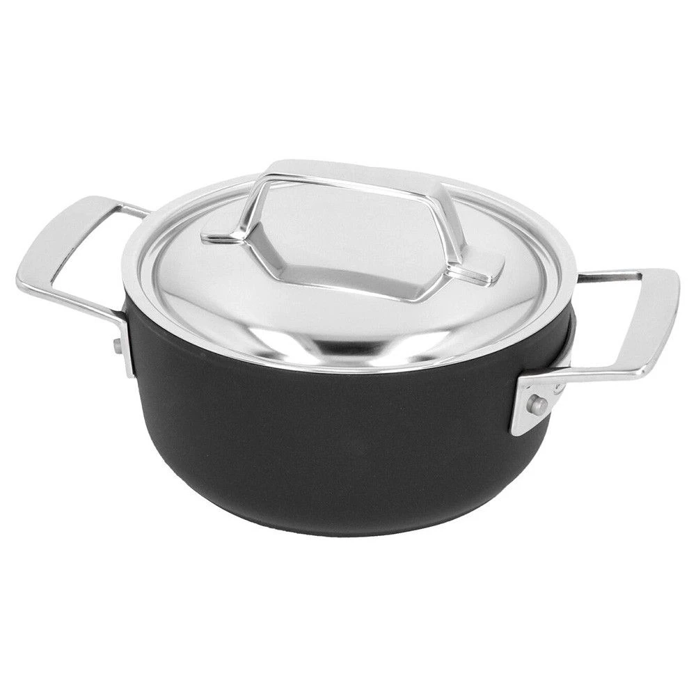 Demeyere Alu Pro 5 16cm Aluminium Stew Pot With Lid (40851-171-0) 4 Demeyere Alu Pro 5 16cm Aluminium Stew Pot With Lid (40851-171-0) - Image 2