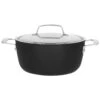 Demeyere Alu Pro 5 20cm Aluminium Stew Pot With Lid (40851-173-0) 2 Demeyere Alu Pro 5 20cm Aluminium Stew Pot With Lid (40851-173-0) -Kitchenknives Shop 40851 173 0