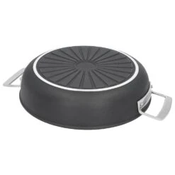 Demeyere Alu Pro 5 28cm Aluminium Stew Pot With Lid (40851-176-0) 9 Demeyere Alu Pro 5 28cm Aluminium Stew Pot With Lid (40851-176-0) -Kitchenknives Shop 40851 176 0 1