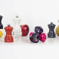 Peugeot Bistro Pepper Mill 10cm Terracotta Gloss (P40864) -Kitchenknives Shop 40864 ls1